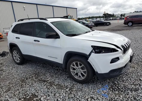 2016 Jeep Cherokee Sport from USA, damaged, VIN 1C4PJMAB1GW349226